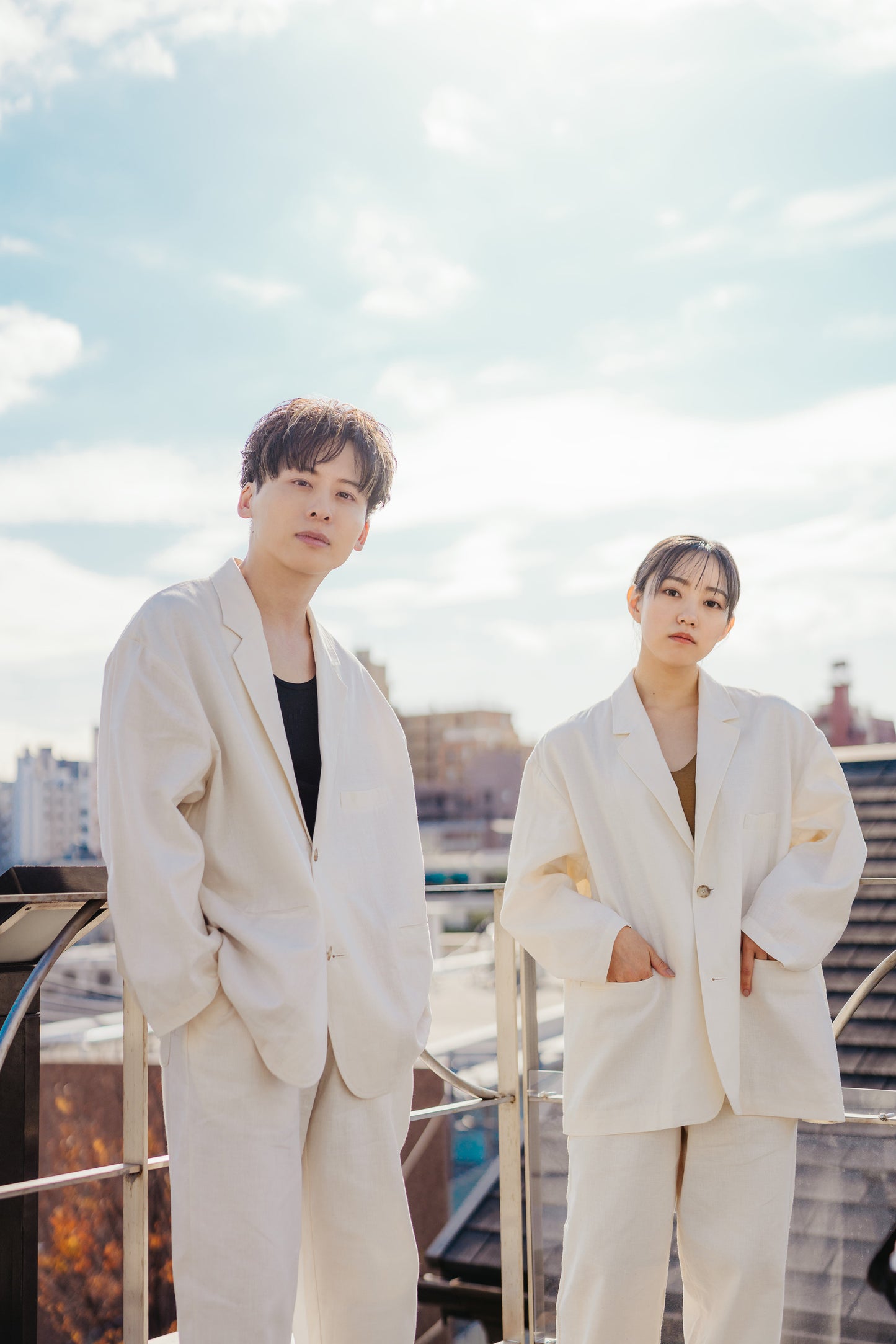 linen jacket(ivory)