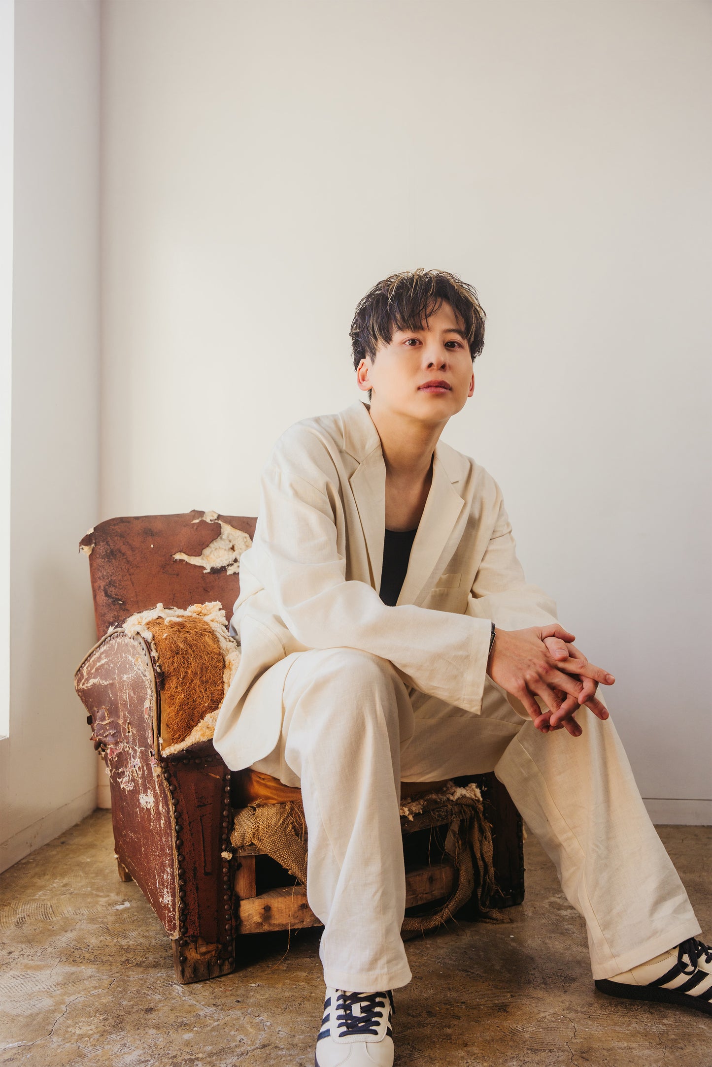 linen jacket(ivory)