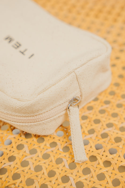 item pouch box(ivory)