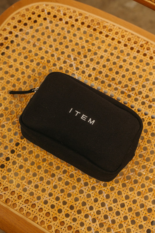 item pouch box(black)