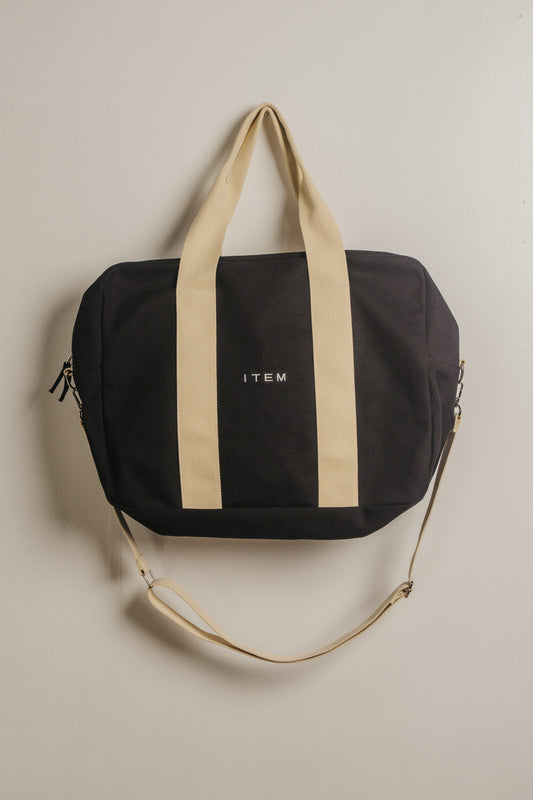 item big tote bag(black)