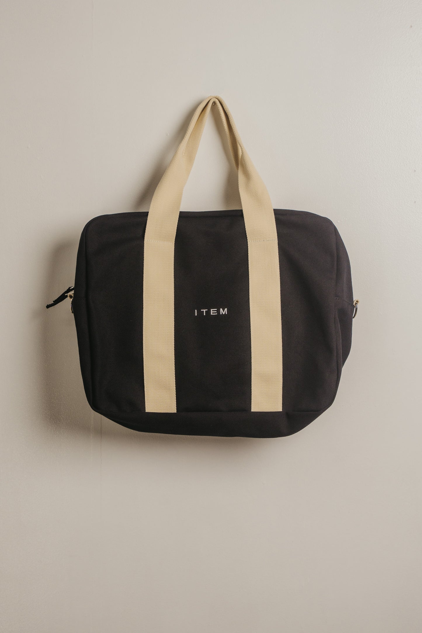 item big tote bag(black)