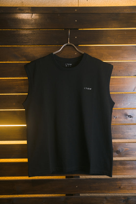 item logo no-sleeve (black)