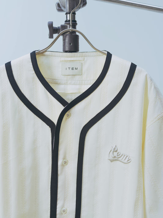 baseball shirt(ivory)