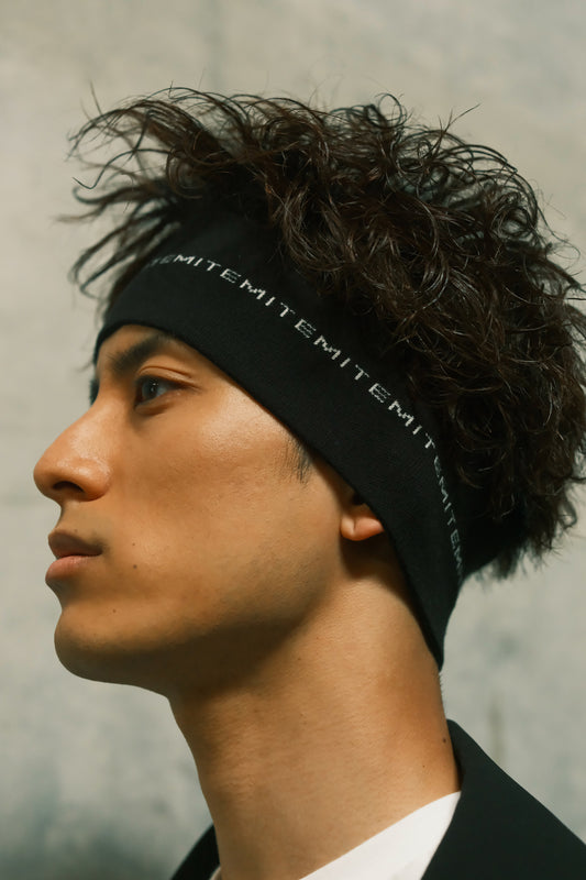 logo hair band