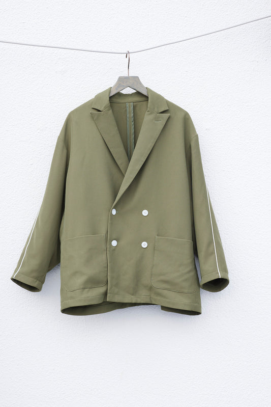 rehearsal track double jacket (khaki)