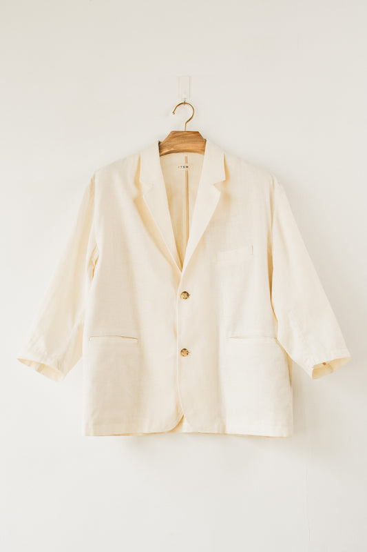 linen jacket（ivory）