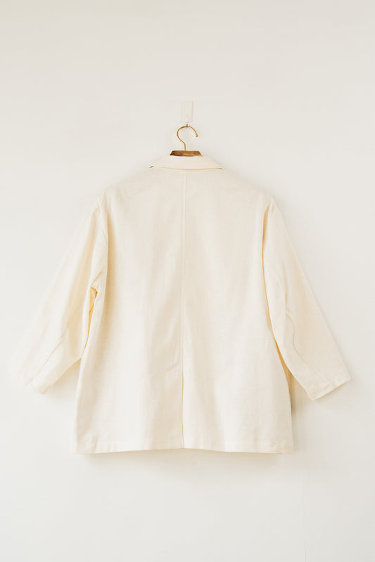 linen jacket（ivory）