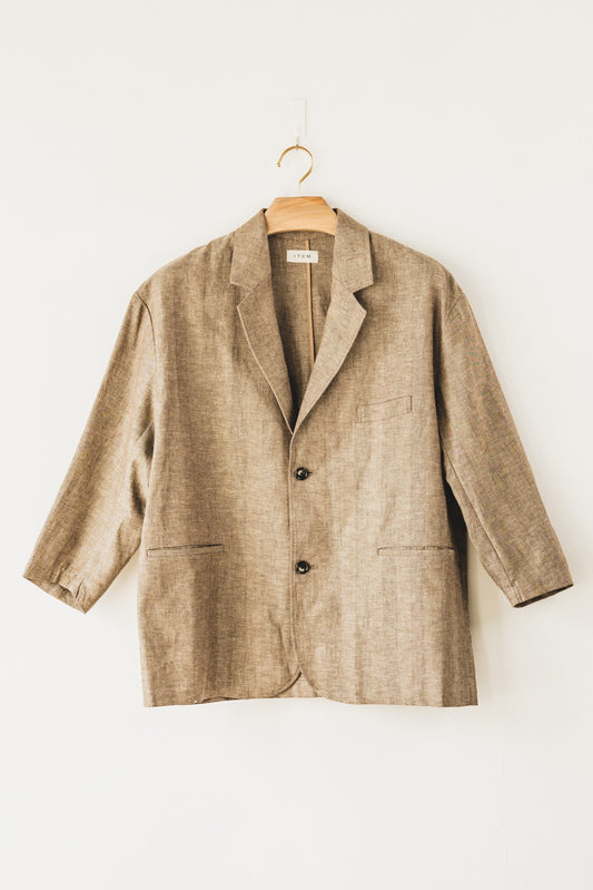 linen jacket（brown）