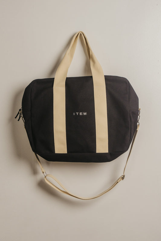 item big tote bag（black）