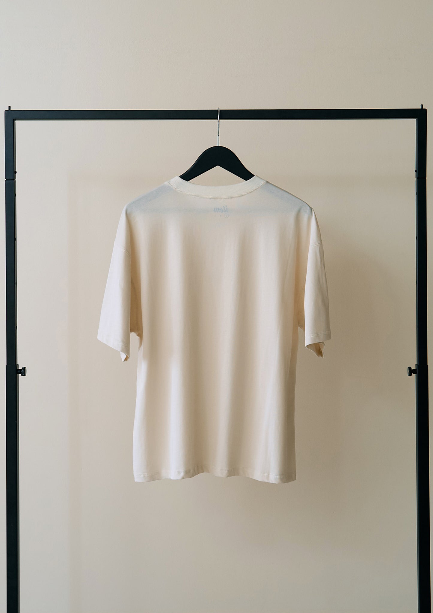 item print tee（white）