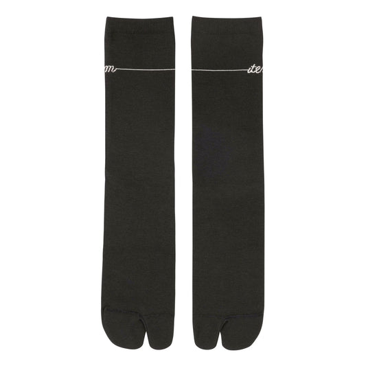 item logo socks（black)