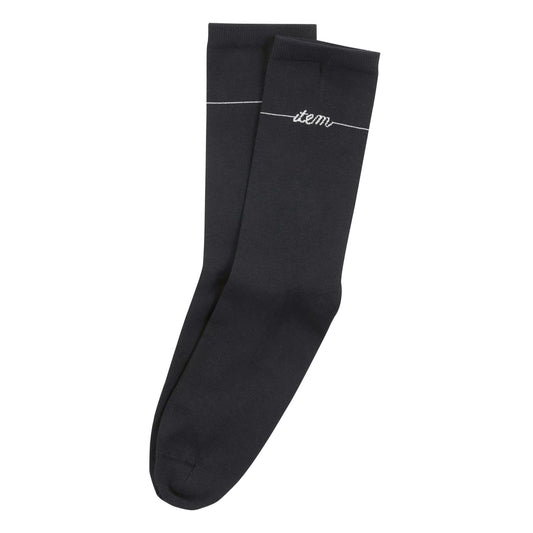 item logo socks（black)