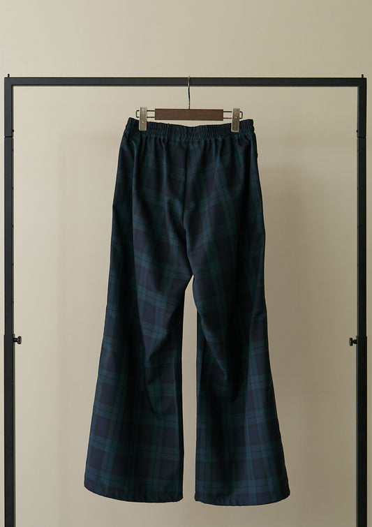 side snap pants（check）
