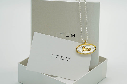 item logo necklace（combi）