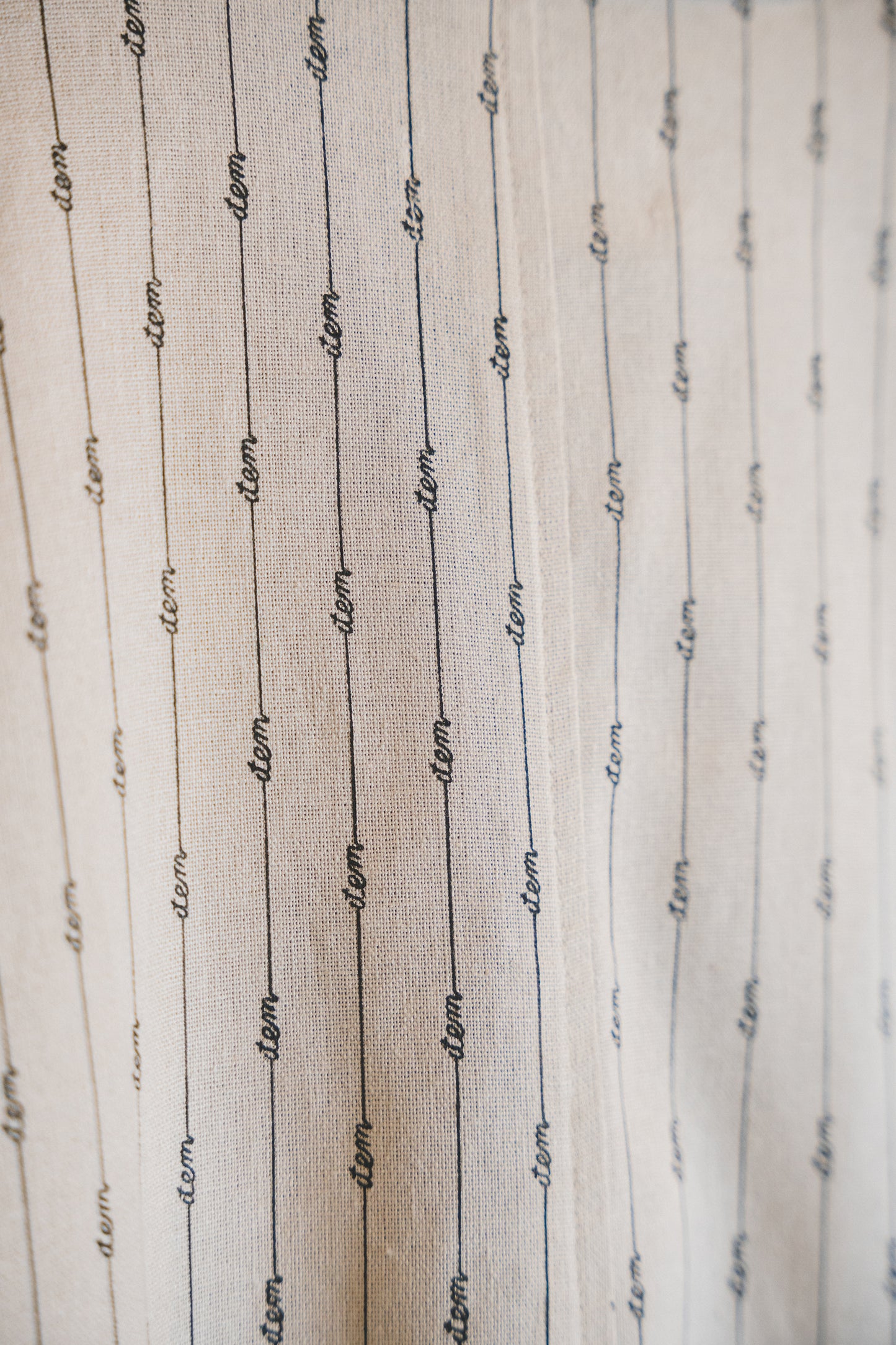 item hand writing stripe jacket (ivory)